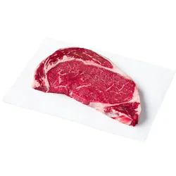 Usda Choice Beef Ribeye Steak Boneless Service Case - 1.50 Lb