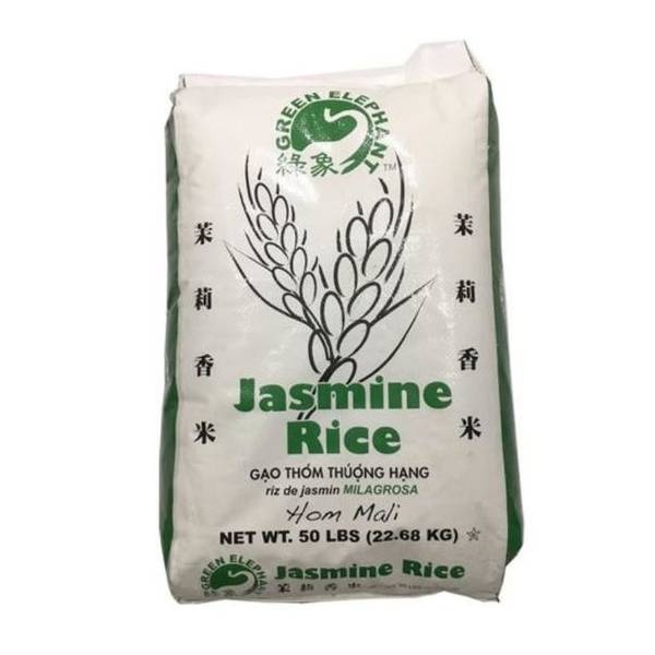 slide 1 of 1, Green Elephant Elephant Green Jasmine Rice, 20 lb