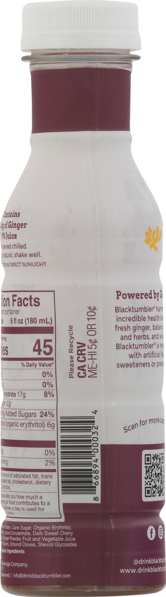 slide 5 of 9, Blacktumbler Black Cherry Gingerade 12 fl oz, 12 fl oz