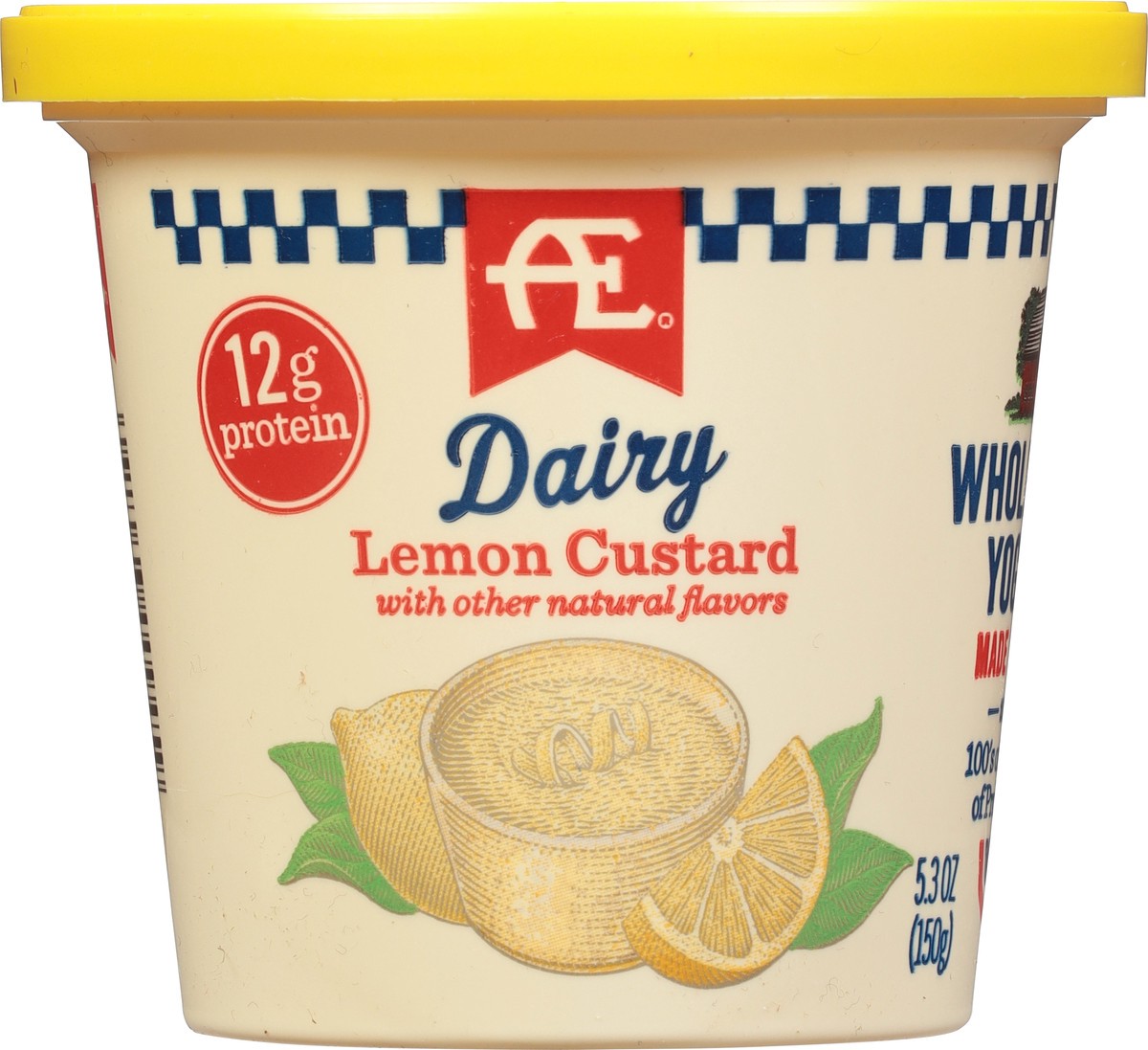 slide 6 of 9, AE Dairy Lemon Custard Whole Milk Yogurt 5.3 oz, 5.3 oz
