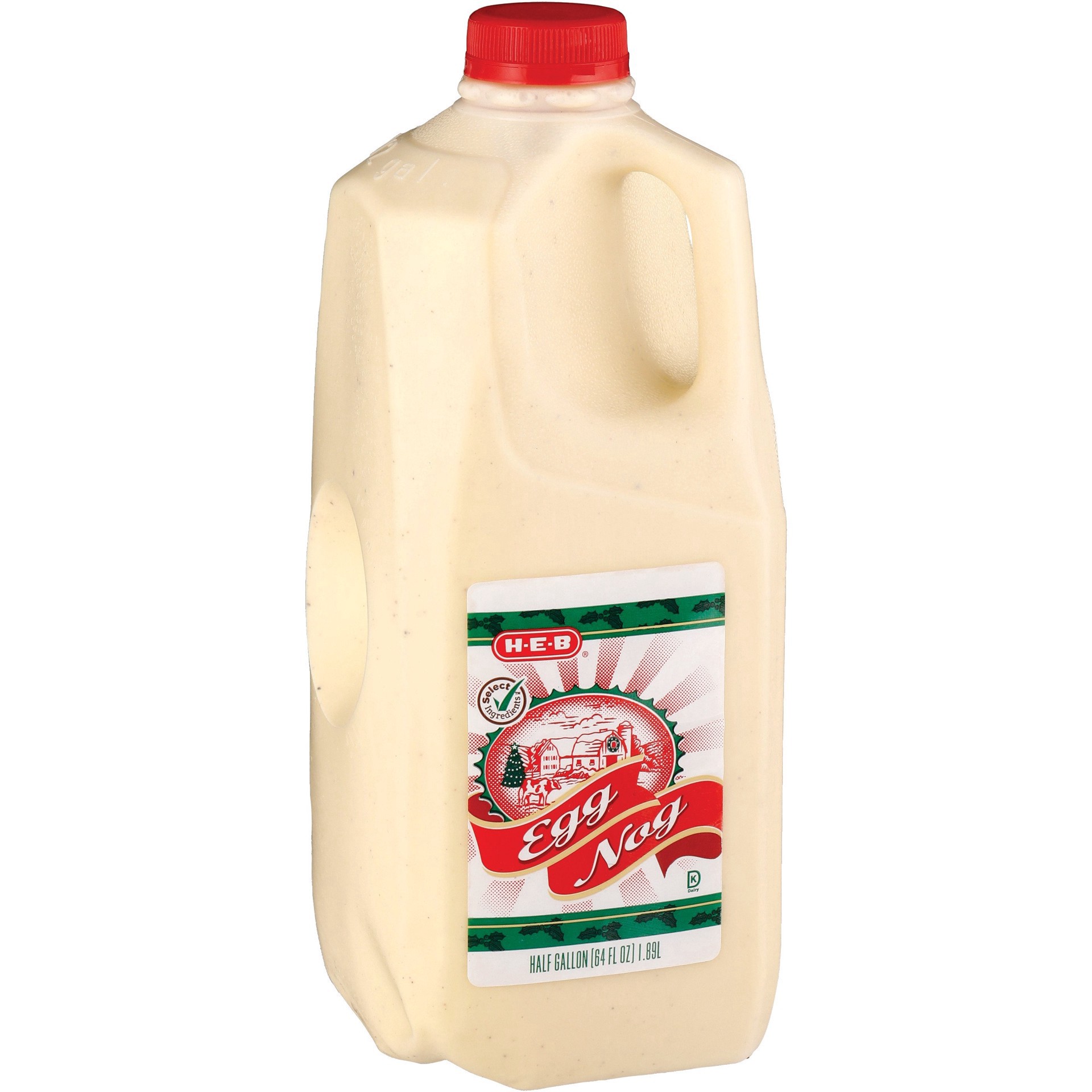 slide 1 of 1, H-B Regular Egg Nog - 64 oz, 64 oz