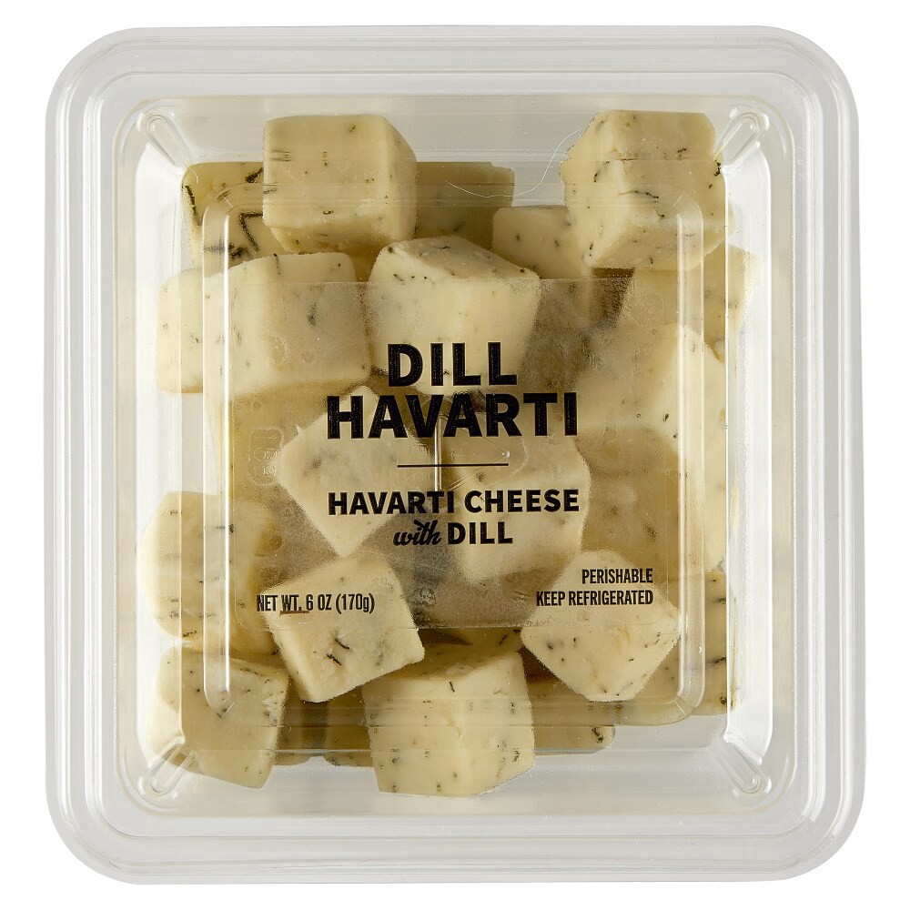 slide 3 of 6, Uppercut Dill Havarti Block Cheese, 6 oz