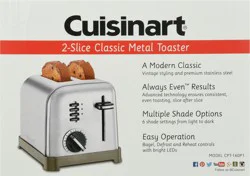Cuisinart Metal Classic 2-Slice Toaster