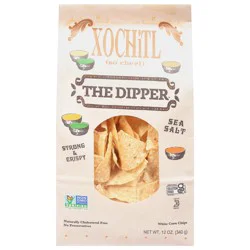 Xochitl The Dipper Sea Salt White Corn Chips 12 oz