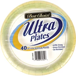 Best Choice Ultra Strong Paper Plates