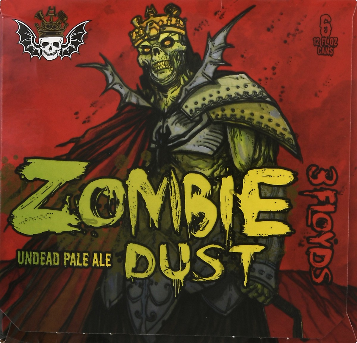 slide 7 of 9, Three Floyds Brewing Co. 6 Pack Undead Pale Ale Zombie Dust Beer 6 ea, 6 ct; 12 fl oz
