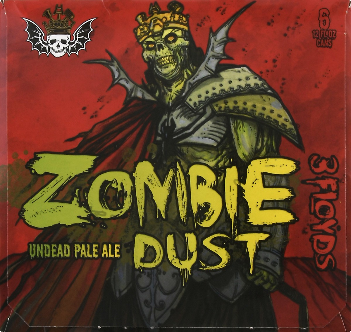 slide 8 of 9, Three Floyds Brewing Co. 6 Pack Undead Pale Ale Zombie Dust Beer 6 ea, 6 ct; 12 fl oz