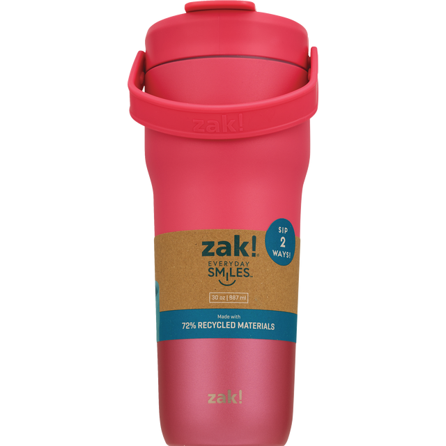 slide 1 of 1, NON BRAND Zak! Harmony Ss Ins 30Z Tumbler Pink, 1 ct