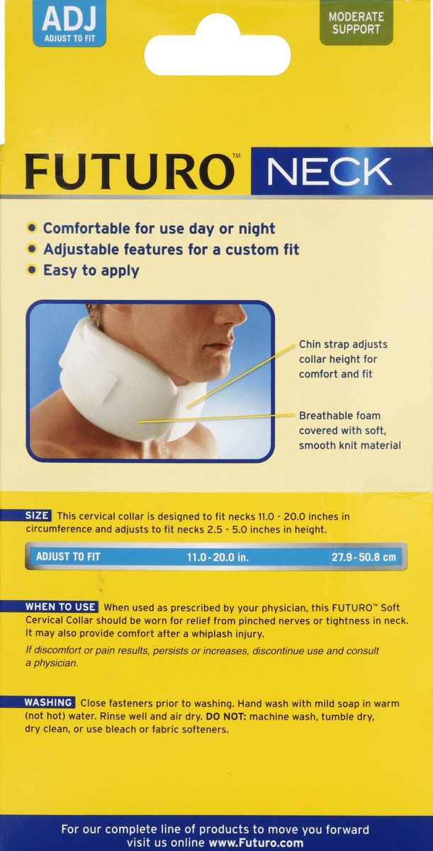 slide 3 of 5, Futuro Cervical Collar 1 ea, 1 ct