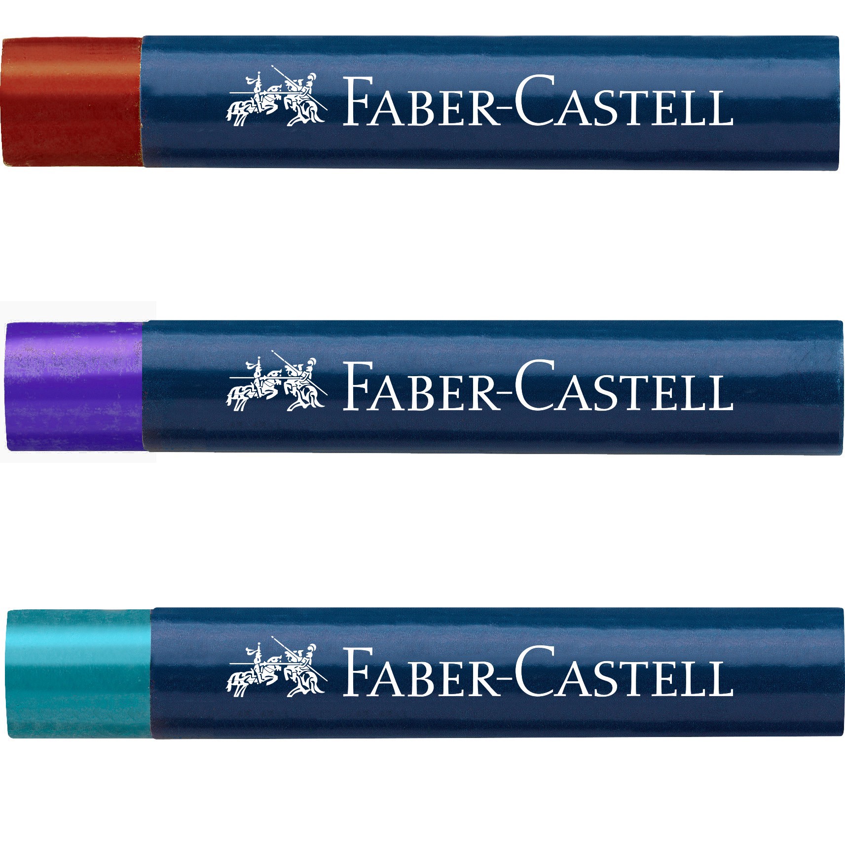 slide 4 of 7, Faber-Castell Faber Castell 12 Color Metallic Oil Pastel Set, 12 pastels