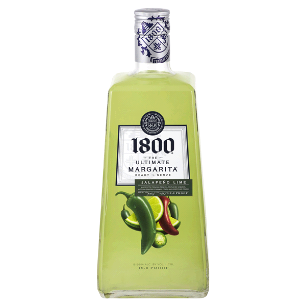 slide 1 of 1, Jose Cuervo Jalapeño Lime Margarita, 1.75 liter