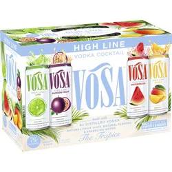 Vosa Vodka Cocktails - High Line Variety Pack