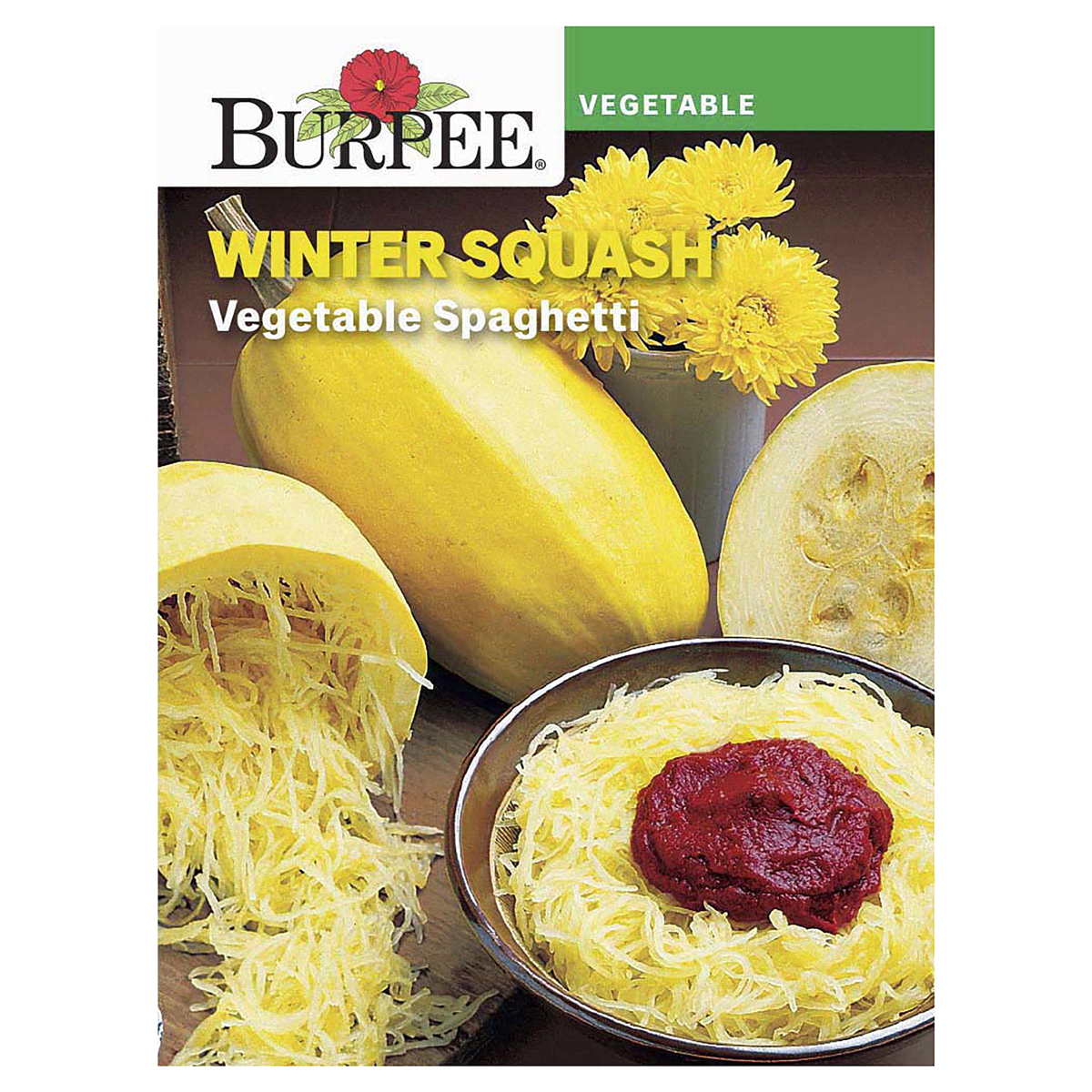 slide 1 of 5, Burpee Winter Squash Vegetable Spaghetti Seeds, 1 ct