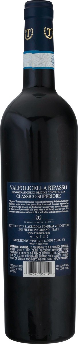 slide 8 of 11, Tommasi Ripasso Wine, 750 ml