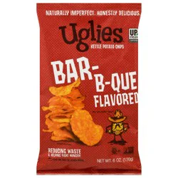 Uglies Bar-B-Que Flavored Kettle Potato Chips 6 oz