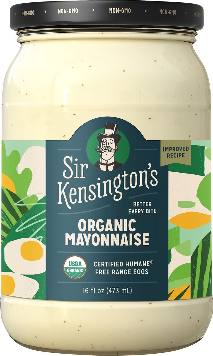 slide 3 of 3, Sir Kensington's Mayonnaise, Organic Mayo,, 16 oz, 16 fl oz