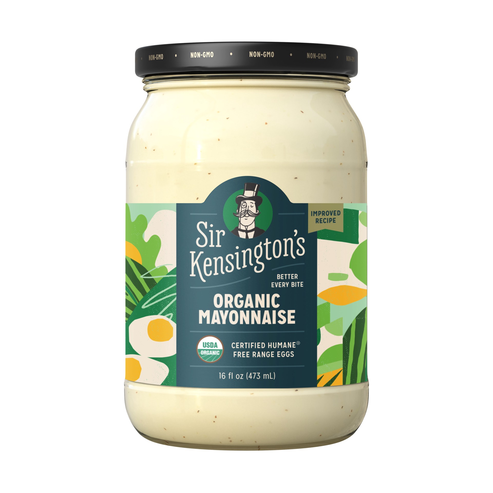 slide 1 of 3, Sir Kensington's Mayonnaise, Organic Mayo,, 16 oz, 16 fl oz