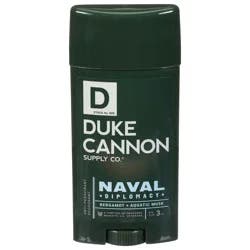 Duke Cannon Naval Diplomacy Bergamot + Aquatic Mask Anti-Perspirant/Deodorant 3 oz