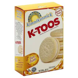 Kinnikinnick Foods Vanilla Sandwich Cookie