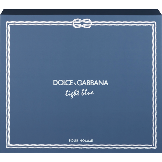 slide 1 of 1, DOLCE GABANNA Ligh Blue Pour Homme 3 Pcs Set Ea, 1 ct