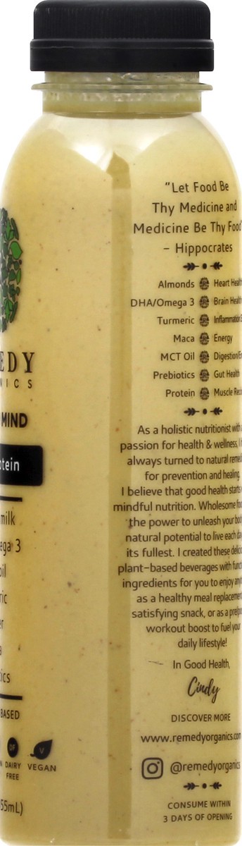 slide 12 of 13, Remedy Organics Golden Milk Organic - 12 fl oz, 12 fl oz