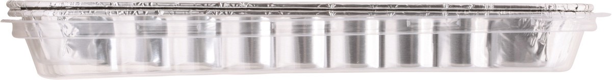slide 7 of 9, Handi-foil Rectangular Cake Pans & Lids 2 Pans 2 ea, 2 ct