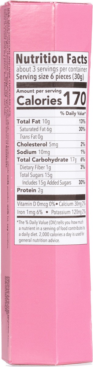 slide 6 of 9, Droste Milk Dark Chocolate, 3 oz