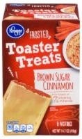 slide 1 of 1, Kroger Brown Sugar Cinnamon Frosted Toaster Treats, 8 ct; 1.8 oz
