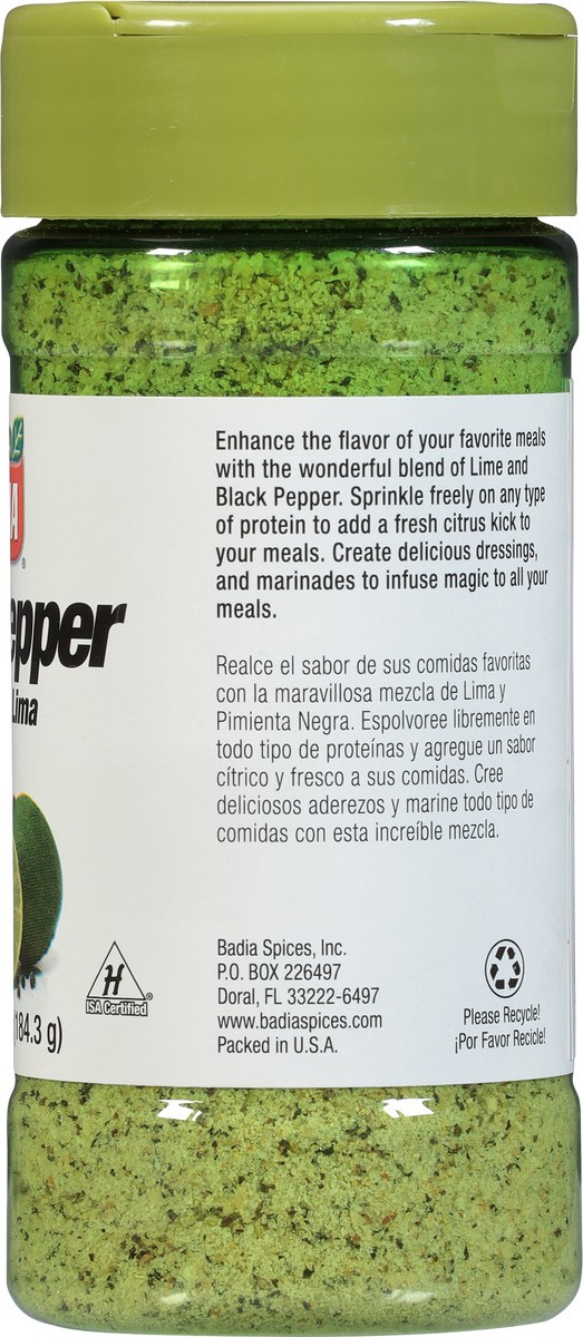 slide 6 of 9, Badia Lime Pepper Seasoning - 6.5 oz, 6.5 oz