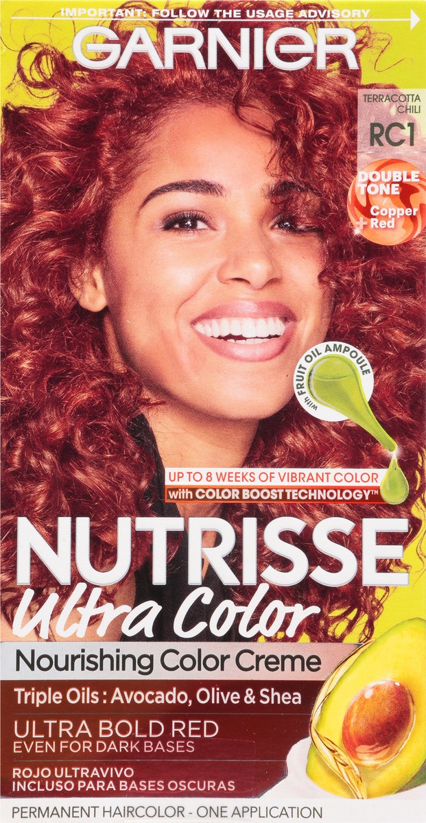 slide 5 of 11, Garnier Ultra Color Terracotta Chili RC1 Permanent Haircolor 1 ea, 1 set