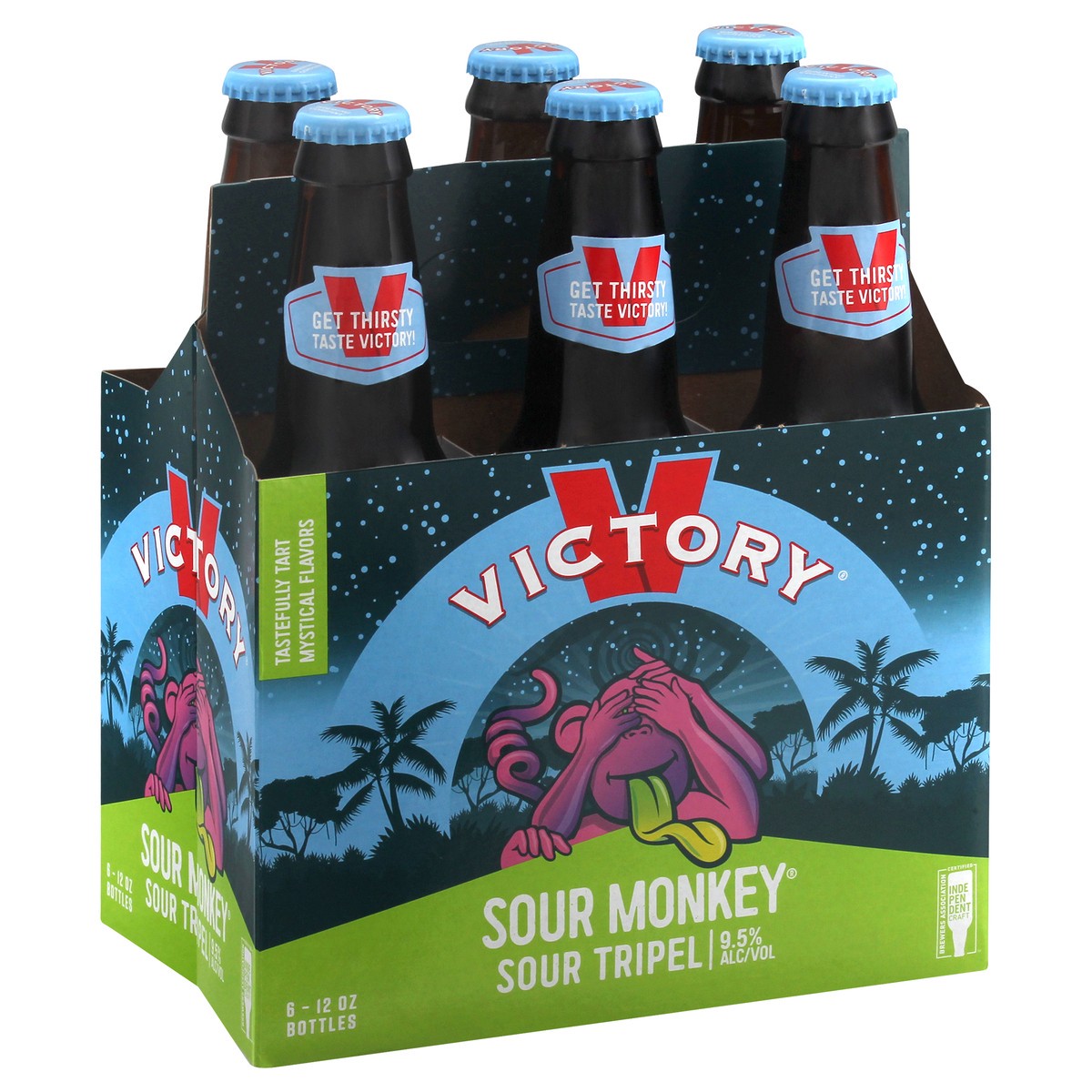 slide 5 of 9, Victory Brewing Company Sour Tripel Sour Monkey Beer 6 ea, 6 ct; 12 oz