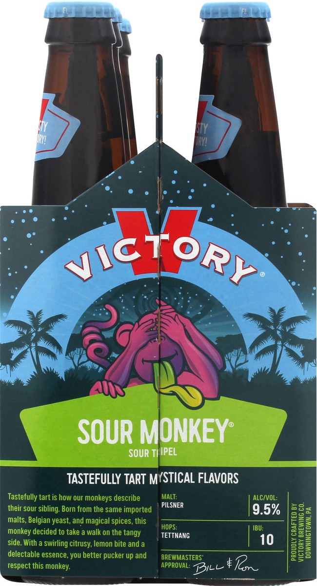 slide 2 of 9, Victory Brewing Company Sour Tripel Sour Monkey Beer 6 ea, 6 ct; 12 oz