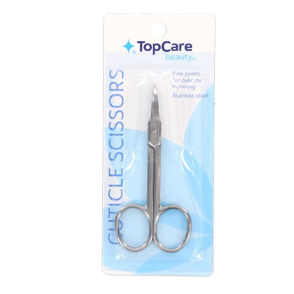 slide 1 of 1, TopCare Cuticle Scissors, 1 ct