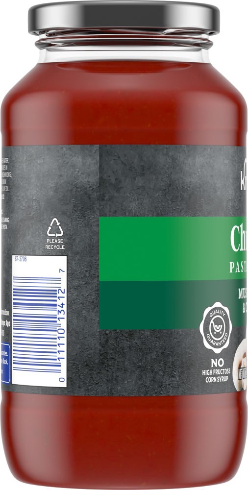 slide 4 of 4, Kroger Mushroom Onion Chunky Pasta Sauce, 24 oz
