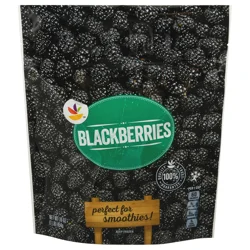 Giant Blackberries Frozen