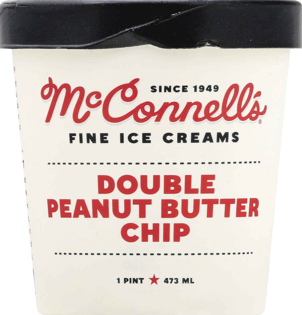 slide 4 of 12, McConnell's Fine Ice Creams Double Peanut Butter Chip Ice Cream 1 pt, 1 pint