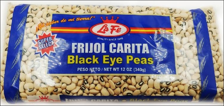 slide 1 of 1, La Fe Dry Blackeye Peas, 12 oz