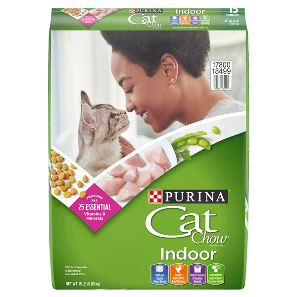 slide 1 of 1, Cat Chow Cat Food, 18 lb