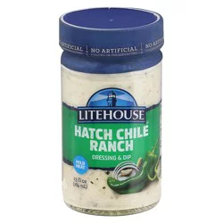 Litehouse Mild Heat Hatch Chile Ranch Dressing & Dip 13 fl oz