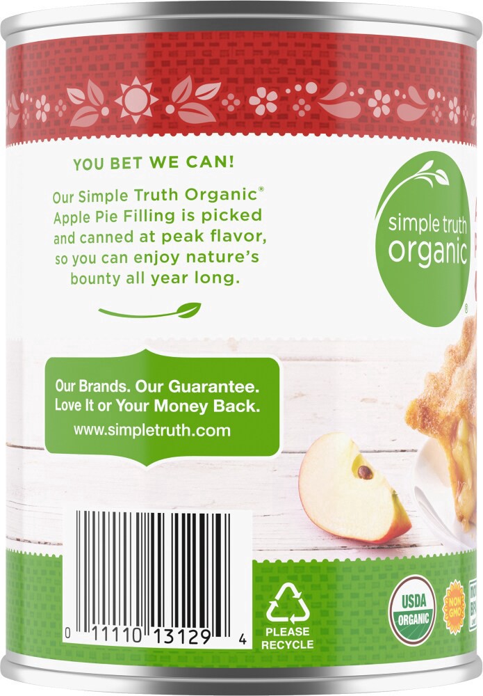 slide 2 of 4, Simple Truth Organic Apple Pie Filling Slices - 21 oz, 21 oz