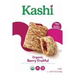 Kashi Breakfast Cereal Berry Fruitful, Fiber Cereal, 13.4 oz