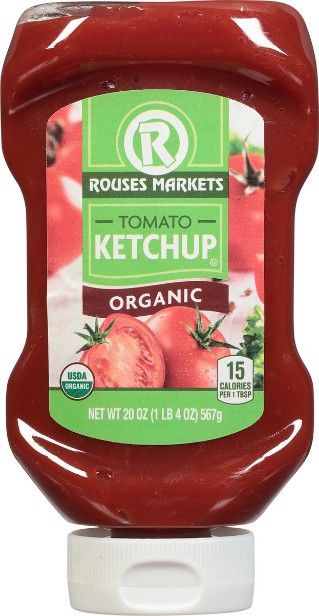 slide 6 of 11, Rouses Markets Rous Org Ketchup, 20 oz