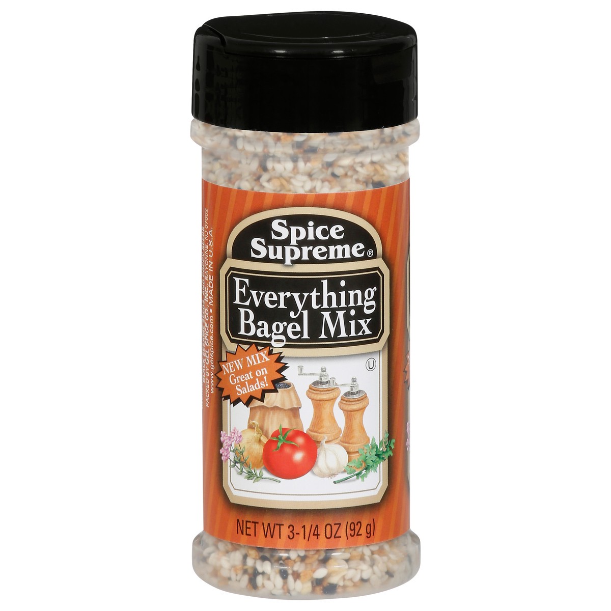 slide 1 of 9, Spice Supreme Everything Bagel Mix, 3.25 oz