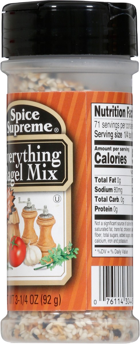 slide 5 of 9, Spice Supreme Everything Bagel Mix, 3.25 oz