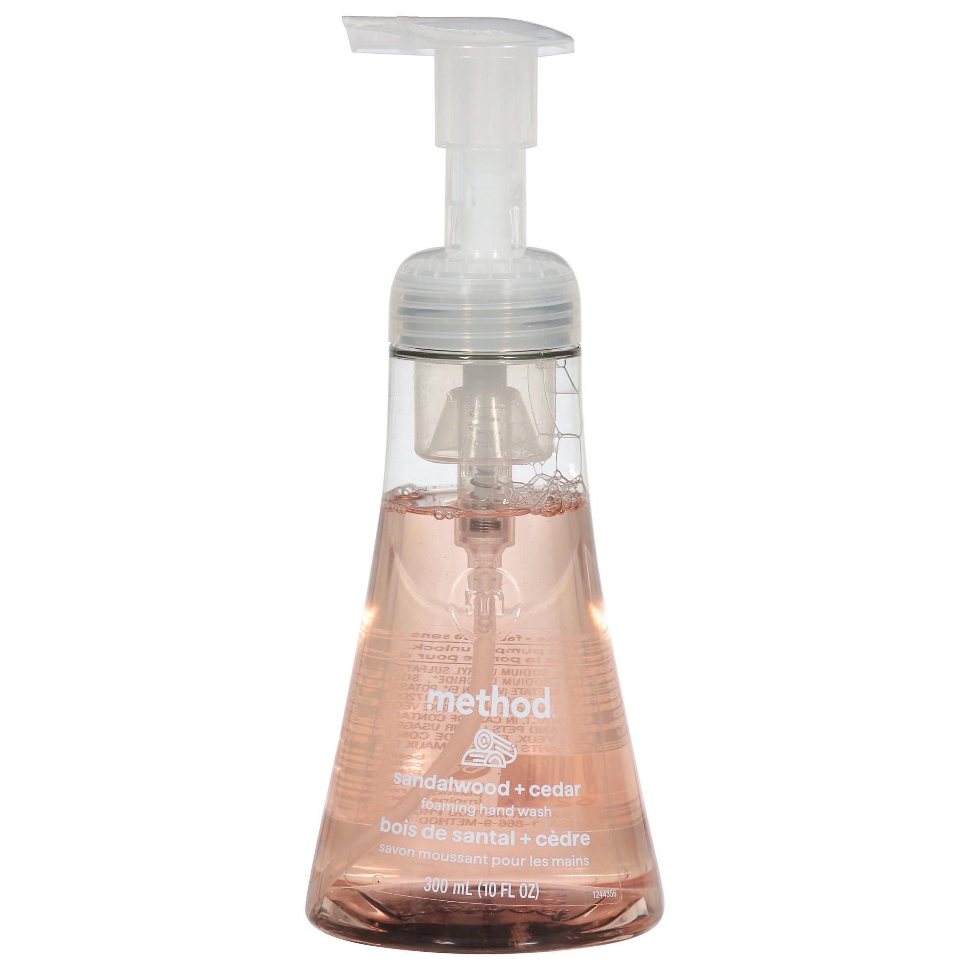 slide 1 of 1, method Foaming Sandalwood + Cedar Hand Wash 10 fl oz, 10 oz