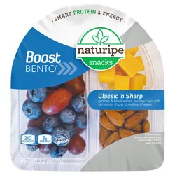 Naturipe Snacks Classic 'n Sharp Boost Bento 3.2 oz