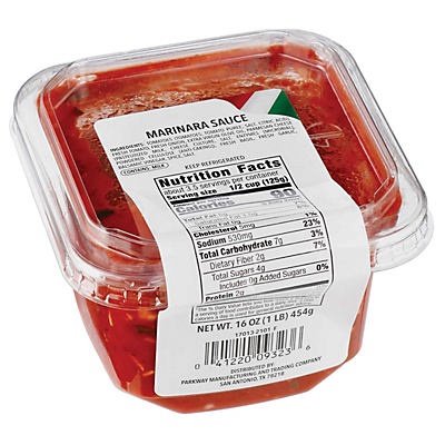 slide 1 of 1, H-E-B Marinara Sauce, 16 oz