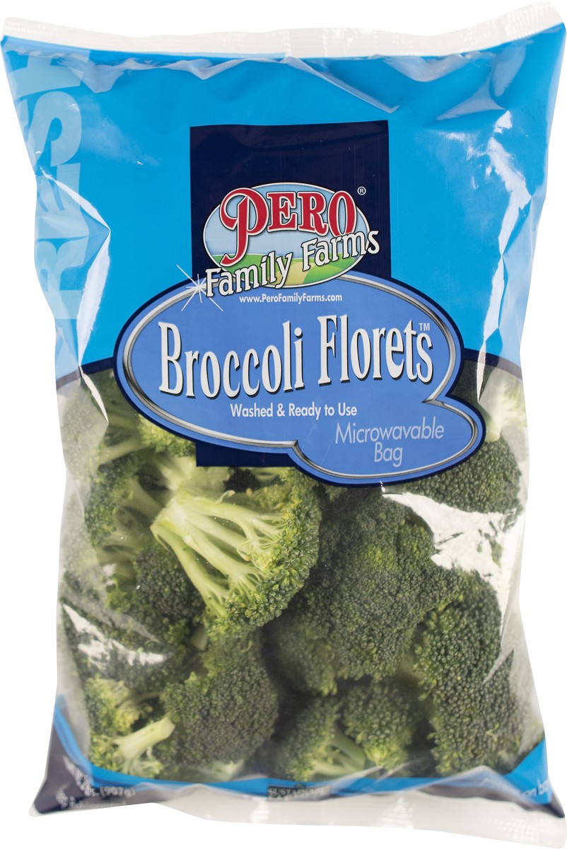 slide 9 of 9, Pero Family Farms Florets Broccoli 2 lb, 2 lb