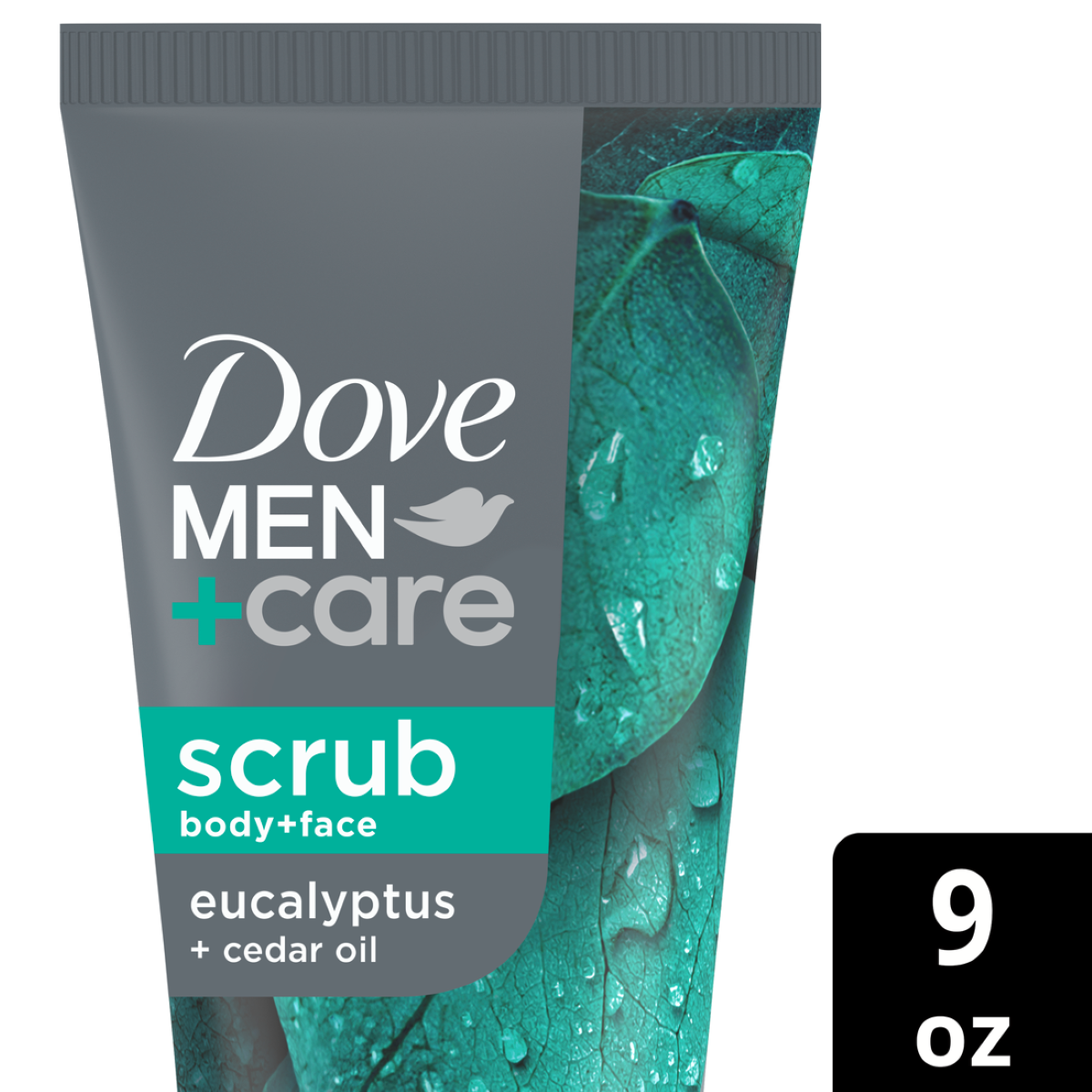 slide 1 of 25, Dove Men+Care Body Scrub Eucalyptus 9 Oz, 9 oz