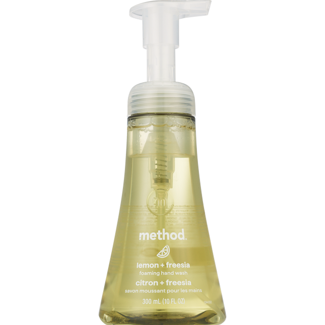 slide 1 of 1, method Foaming Lemon + Freesia Hand Wash 10 fl oz, 10 oz